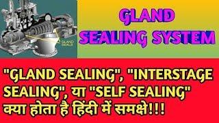 GLAND SEALING SYSTEM || SELF SEALING IN TURBINE || INTERSTAGE SEALING || [हिंदी]