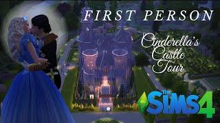 Sims 4 Disney Princess Cinderella’s First Person Tour of her Castle l RainnyDeer