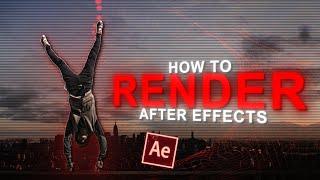 Best *4K* Render Setting's I After Effect's Tutorial