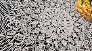 Crochet tablecloth, renata, part 5 out of 5