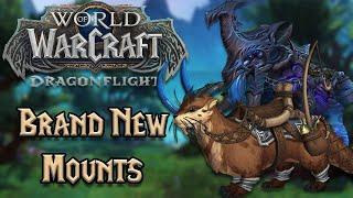 ALL NEW Dragonflight Mounts!! | World of Warcraft Dragonflight ALPHA