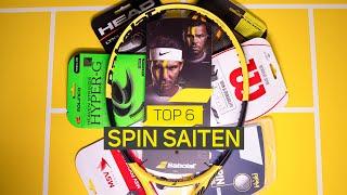 Topspin Spieler aufgepasst! | Top 6 Tennissaiten für Spin