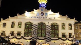 Oktoberfest 2016 : Hofbrau Festzelt beer tent experience I Sunday Evening