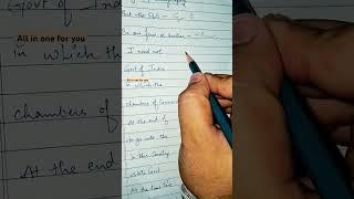 Shorthand Outlines in English | Steno Outlines in English