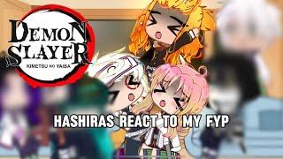 Hashiras react to my fyp| part two| cringe asf| not canon|