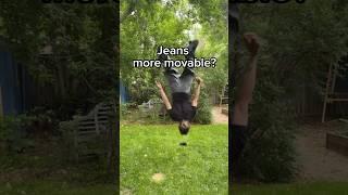 Make your Jeans more Agile!? #sewing #upcycle