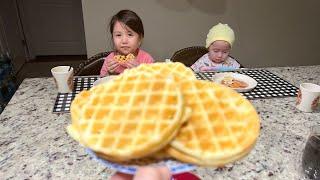 Mazali Waffle/Vafli/Amerikan Usulda️How to Make Perfect Homemade Waffle