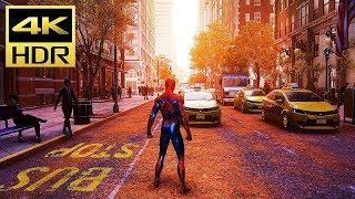 SPIDERMAN (PS4 Pro) 4K HDR Gameplay @ UHD 