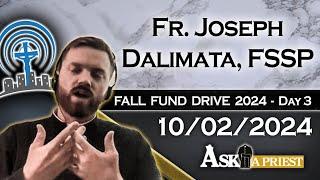 AAP Live with Fr. Joseph Dalimata, FSSP - 10/2/24 - Rosh Hashanah and TV Blessings