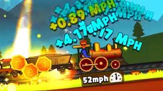 The Faster My Train Goes The More Money It Makes in Trainclicker Idle Evolution