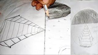 circle drawing | pencil drawing in circle| easy circle drawing by Fiza&Hamna Arts