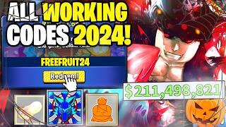 *NEW* ALL WORKING CODES FOR BLOX FRUITS 2024 OCTOBER! ROBLOX BLOX FRUITS CODES