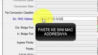 Cara block MAC ADDRESS ILEGAL di mikrotik