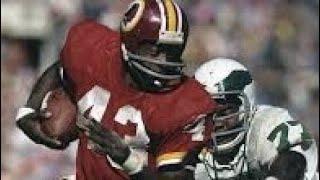 LARRY BROWN 1972 NFL MVP (WASHINGTON REDSKINS 1969-1976)