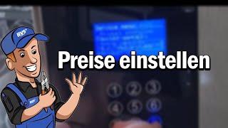 Preise einstellen - GPE Automaten