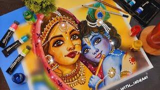 Yashoda and cute krishna drawing, how to do janmashtami drawing  #trending #janmashtami #krishna