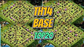 Новая БАЗА ТХ14 БАЗА ВОЕННАЯ/ТРОФЕЙ БАЗА|ССЫЛКА 2023 (TOP20)-Clash of Clans - Ратуша 14 Военная База