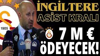  GALATASARAY TRANSFERİ KAP'TI! İNGİLTERE ASİST KRALI..   🟡