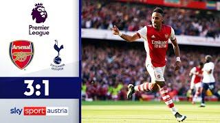 Starkes Arsenal gewinnt Derby | FC Arsenal - Tottenham Hotspur | Highlights - Premier League 2021/22