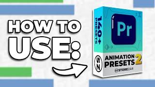 How To Use Animations 2 Presets in Premiere Pro – By Finzar