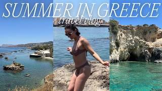 GREECE TRAVEL VLOG  a week in chania, crete