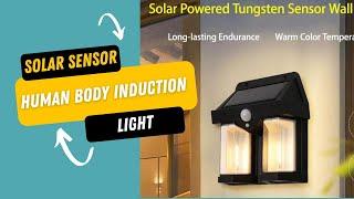 RMG Traders® CL-228 Solar Sensor Light | Motion-Activated Lighting for Home Security & Efficiency!