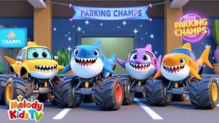 Monster Truck Baby Shark song +  Nursery Rhymes & Kids Songs - Melody Kids Tv