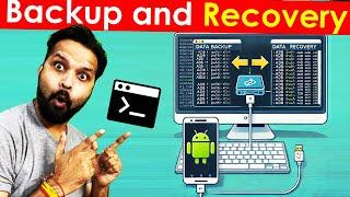 Backup & Restore Android Files with CMD️