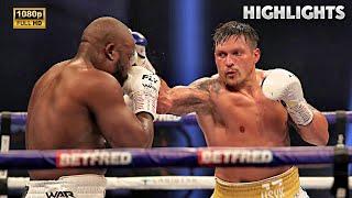 Oleksandr Usyk vs Dereck Chisora HIGHLIGHTS | BOXING FIGHT HD