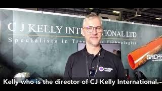 Martyn Kelly, talking about C J Kelly international's products and support.