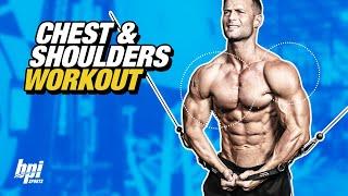 Best Chest And Shoulder Workout With Whitney Reid | BPI Sports
