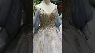 Elegant Sky Blue Prom Dresses 2021