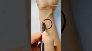 Amazing Trick For Tattoo  #shorts