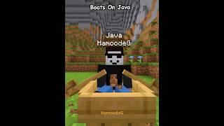 Boats On Java VS Boats On Bedrock 