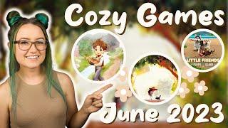 New Cozy Games for Nintendo Switch and Steam in June 2023 + Game News and Announcements!