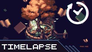 Pixel Art Secret Library - Timelapse in Aseprite