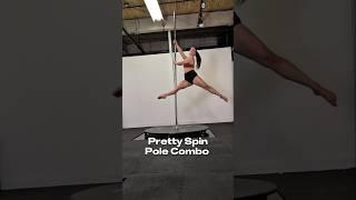 Spin Pole Combo  #poledance  #poledancer  #poleart #spinpole