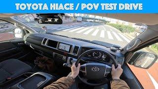 2023 Toyota HIACE wagon - Test Drive - POV