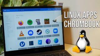 Install Linux Apps on Chromebook