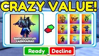 How much do people OFFER for *1/1* SHINY QUANTUM ULTIMATE? (Toilet Tower Defense)