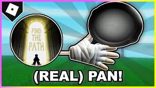 How to ACTUALLY get PAN GLOVE + "Into the Crypt" BADGE in SLAP BATTLES! [ROBLOX]