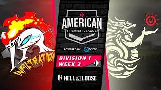 Helios -vs- Infiltration | APL Season 3 Divison 1 | Hell Let Loose Saint-Mere-Eglise