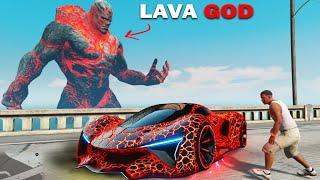 Franklin Stealing Lava God Super Car in GTA 5 ! | Techerz