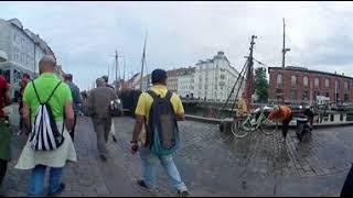 Strolling dewn Nyhavn Copenhagen, 360 views