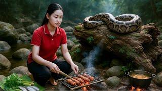 How To Survive And Feast In The Wild – BBQ By The Riverbank | Farm Life Tropics