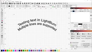 Bending text in LightBurn