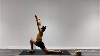 25 Min Intermediate Vinyasa with Vix