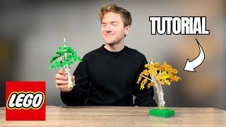 How To Build LEGO TREES Tutorial