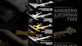 Lakland Skyline vs Sandberg California vs Sterling vs MTD Kingston | Two Ton Shoe - Believe