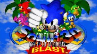 Sonic 3D Blast (Windows 95) - Full Longplay with Commentary